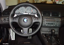 BMW E38 (7-Series), E39 (5-Series), E46 (3-Series), E53 (X5), E83 (X3), Z4 (E85, E86) Paddle Shift Kit
